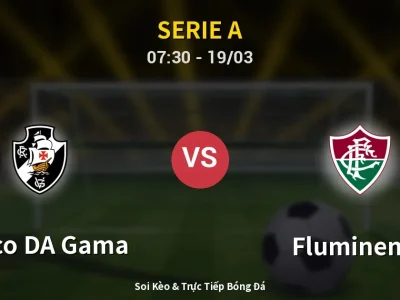 🔴 Trực Tiếp: Vasco DA Gama 0-1 Fluminense – Link Xem Serie A (Full HD)