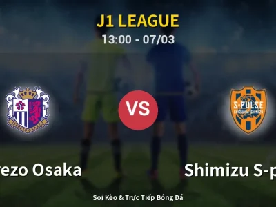 Kết Quả: Cerezo Osaka 0-0 Shimizu S-pulse – Highlight & Bàn Thắng | J1 League