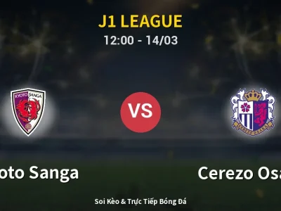 Kết Quả: Kyoto Sanga 1-2 Cerezo Osaka – Highlight & Bàn Thắng | J1 League