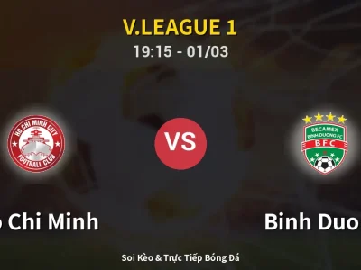 Kết Quả: Ho Chi Minh 0-1 Binh Duong – Highlight & Bàn Thắng | V.League 1