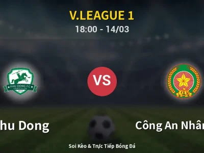 Kết Quả: Phu Dong 1-2 Công An Nhân Dân – Highlight & Bàn Thắng | V.League 1