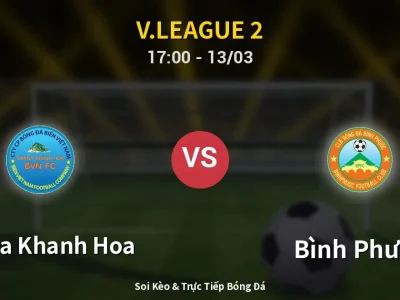 Kết Quả: Sanna Khanh Hoa 0-2 Bình Phước – Highlight & Bàn Thắng | V.League 2