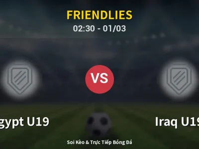 Kết Quả: Egypt U19 1-0 Iraq U19 – Highlight & Bàn Thắng | Friendlies