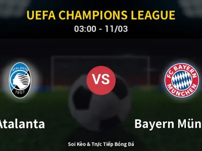 Kết Quả: Atalanta 1-6 Bayern München – Highlight & Bàn Thắng | UEFA Champions League