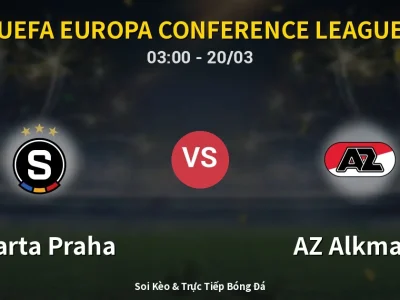 Kết Quả: Sparta Praha 0-4 AZ Alkmaar – Highlight & Bàn Thắng | UEFA Europa Conference League