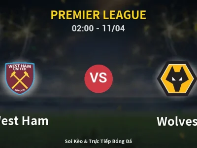 Soi Kèo West Ham vs Wolves – 02:00 11/04 | Nhận Định, Dự Đoán Tỷ Số