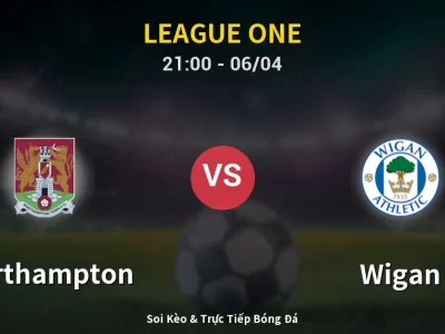 Soi Kèo Northampton vs Wigan – 21:00 06/04 | Nhận Định, Dự Đoán Tỷ Số