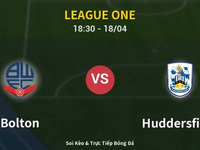 Soi Kèo Bolton vs Huddersfield – 18:30 18/04 | Nhận Định, Dự Đoán Tỷ Số