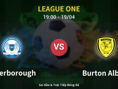 🔴 Trực Tiếp: Peterborough 1-1 Burton Albion – Link Xem League One (Full HD)