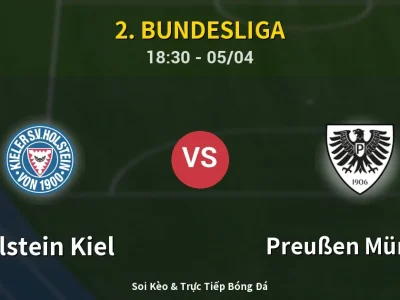 Soi Kèo Holstein Kiel vs Preußen Münster – 18:30 05/04 | Nhận Định, Dự Đoán Tỷ Số