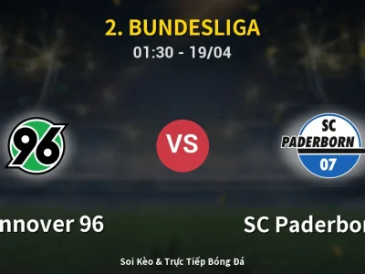 Kết Quả: Hannover 96 1-1 SC Paderborn 07 – Highlight & Bàn Thắng | 2. Bundesliga