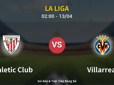 Kết Quả: Athletic Club 1-2 Villarreal – Highlight & Bàn Thắng | La Liga