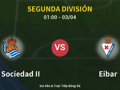 Kết Quả: Real Sociedad II 0-1 Eibar – Highlight & Bàn Thắng | Segunda División