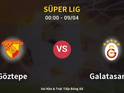 Kết Quả: Göztepe 1-3 Galatasaray – Highlight & Bàn Thắng | Süper Lig