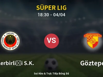 Soi Kèo Gençlerbirliği S.K. vs Göztepe – 18:30 04/04 | Nhận Định, Dự Đoán Tỷ Số