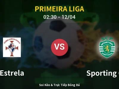 Kết Quả: Estrela 0-1 Sporting CP – Highlight & Bàn Thắng | Primeira Liga