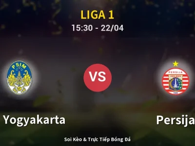 Kết Quả: PSIM Yogyakarta 1-1 Persija – Highlight & Bàn Thắng | Liga 1
