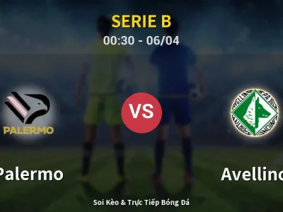Kết Quả: Palermo 2-0 Avellino – Highlight & Bàn Thắng | Serie B
