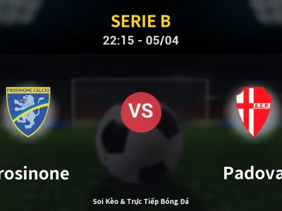 Soi Kèo Frosinone vs Padova – 22:15 05/04 | Nhận Định, Dự Đoán Tỷ Số