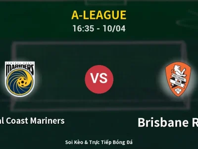 Kết Quả: Central Coast Mariners 2-2 Brisbane Roar – Highlight & Bàn Thắng | A-League