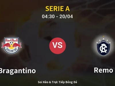 Kết Quả: RB Bragantino 4-2 Remo – Highlight & Bàn Thắng | Serie A