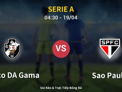Kết Quả: Vasco DA Gama 2-1 Sao Paulo – Highlight & Bàn Thắng | Serie A