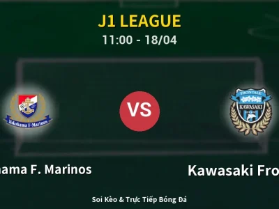 Kết Quả: Yokohama F. Marinos 1-2 Kawasaki Frontale – Highlight & Bàn Thắng | J1 League