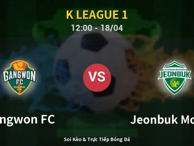 Kết Quả: Gangwon FC 1-1 Jeonbuk Motors – Highlight & Bàn Thắng | K League 1