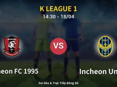 Kết Quả: Bucheon FC 1995 2-2 Incheon United – Highlight & Bàn Thắng | K League 1
