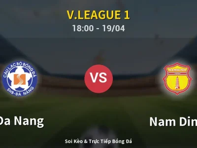 Kết Quả: Da Nang 1-2 Nam Dinh – Highlight & Bàn Thắng | V.League 1
