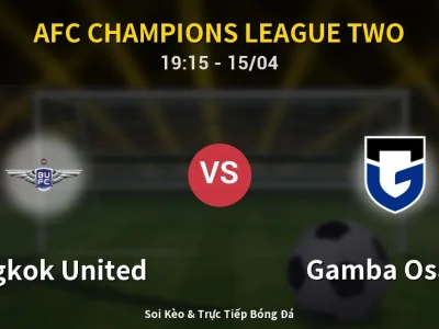 Kết Quả: Bangkok United 0-3 Gamba Osaka – Highlight & Bàn Thắng | AFC Champions League Two