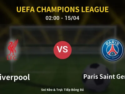 Kết Quả: Liverpool 0-2 Paris Saint Germain – Highlight & Bàn Thắng | UEFA Champions League