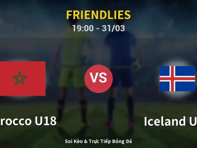Soi Kèo Morocco U18 vs Iceland U19 – 19:00 31/03 | Nhận Định, Dự Đoán Tỷ Số