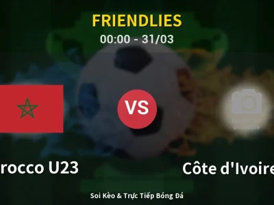 Kết Quả: Morocco U23 2-2 Côte d’Ivoire U20 – Highlight & Bàn Thắng | Friendlies