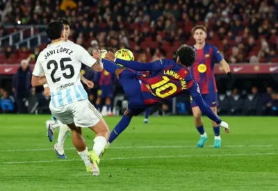 Lamine Yamal Ghi Siêu Phẩm, Barca Thẳng Tiến Lên Ngôi Đầu La Liga 1