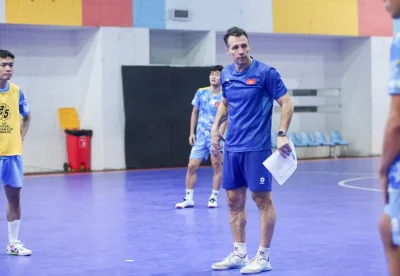 HLV Giustozzi cảnh báo: 'Bức tường' Lebanon sẽ là thử thách lớn của ĐT Futsal Việt Nam 1